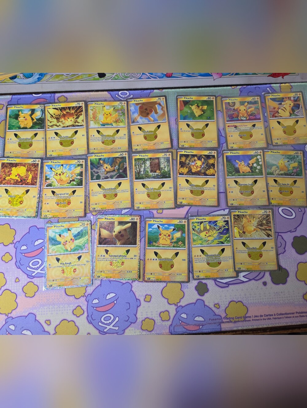 Pokemon Pikachu 30th Collection